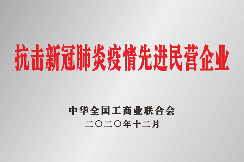 抗击新冠肺炎疫情先进民营企业